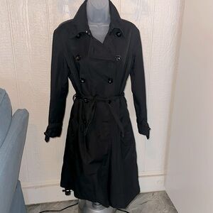 Classic Black Trench Coat